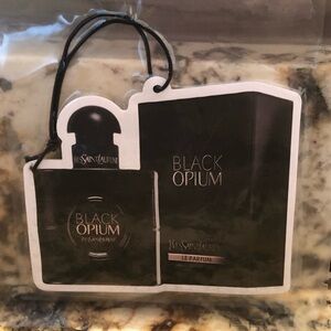 YSL Black Opium Luxury Car Freshie Hanging Air Freshener